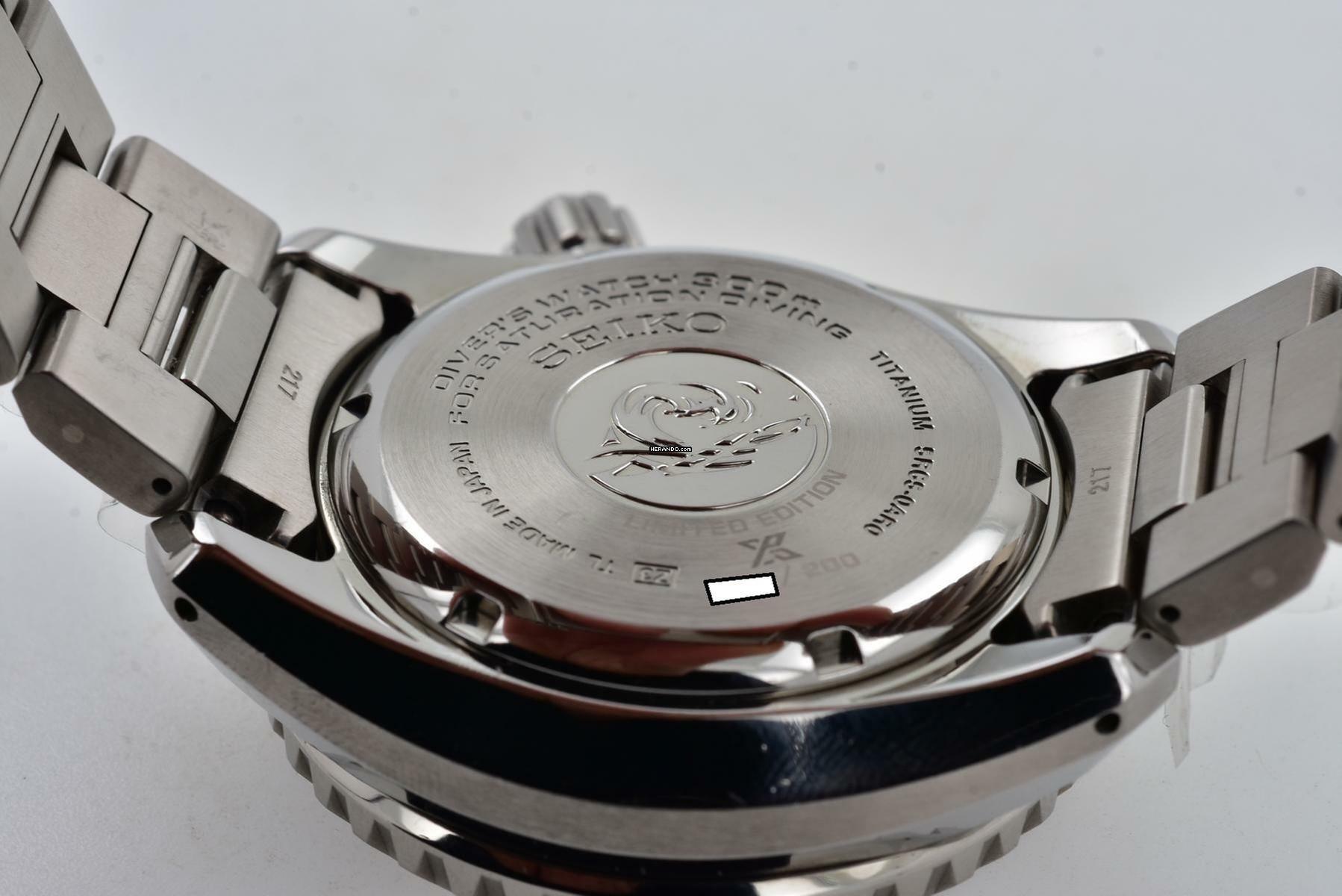 Thumbnail von Seiko Marinemaster Prospex Marinemaster Professional Spring Drive SBDB035 Limited Edition 200pcs Brown Dial