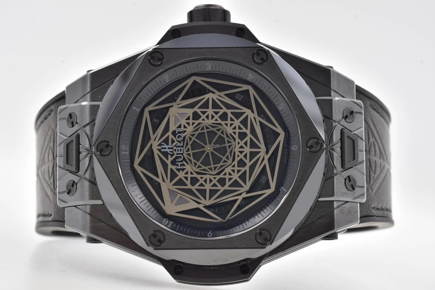  Hublot Big Bang Sang Bleu Limited Edition All Black 415.CX.1114.VR.MXM17 