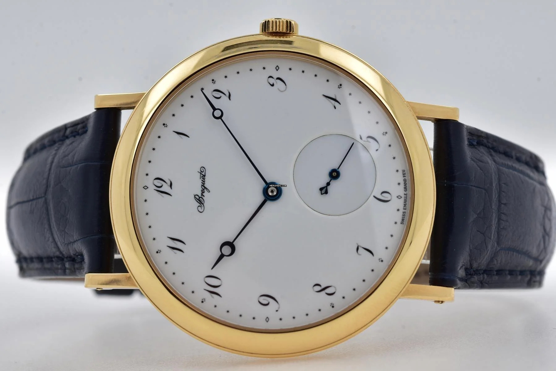 Thumbnail von Breguet Classique 5140BA/29/9W6 5140 18k Yellow Gold Emaille Dail