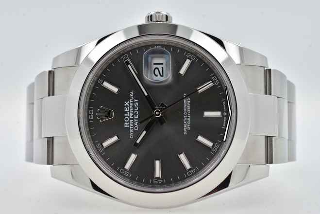  Rolex Datejust 41 126300 Rhodium Dial Oyster Bracelet LC100 