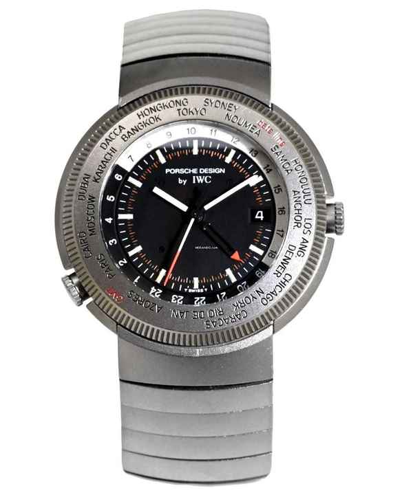  IWC Porsche Design Worldtimer Titan 