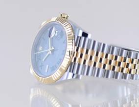 Thumbnail von Rolex Datejust 41 Stahl Gold Jubilé Wimbledon Dial 126333 Fluted Bezel B+P