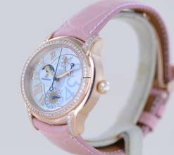 Thumbnail von Audemars Piguet Millenary Ladies 18K Millenary Starlit Sky Ladies Roségold MOP Dial Moon Diamonds B+P