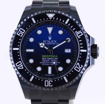  Rolex Sea-Dweller Deepsea Black Deepsea Blaken Diver 3900M 44mm D-Blue rar 