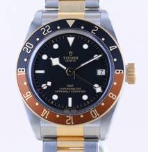 Thumbnail von Tudor Black Bay GMT Stahl Gold black Root Beer ungetragen 2025 B+P Top
