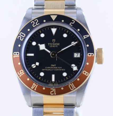  Tudor Black Bay GMT Stahl Gold black Root Beer ungetragen 2025 B+P Top 
