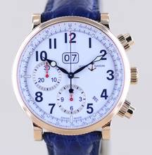 Thumbnail von Ulysse Nardin Marine Chronograph Annual Calendar 18K Gold White Dial Big Date rar
