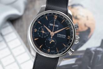Thumbnail von Union Glashütte Belisar Chronograph Stahl Automatik Ref. D0094251705701 B&P 2020