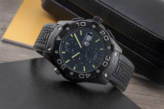 Thumbnail von TAG Heuer Aquaracer 500M Chronograph Titan Automatik Herrenuhr Ref. CAJ2180-2