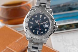 Thumbnail von Rolex Yacht-Master 40 Oyster Stahl / Platin Automatik Ref. 116622 B&P LC100
