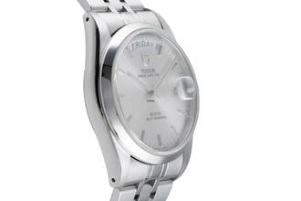 Thumbnail von Tudor Prince Date Day Linen Dial Edelstahl Automatik Herren Ref. 76200 Papiere