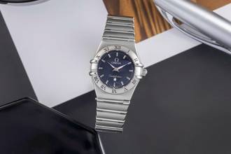 Thumbnail von Omega Constellation Ladies Stahl Quarz Damenuhr Ref. 1562.40.00 Klassiker