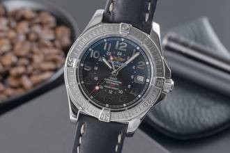 Thumbnail von Breitling Colt GMT Black Dial Edelstahl Automatik Herrenuhr Ref. A32350