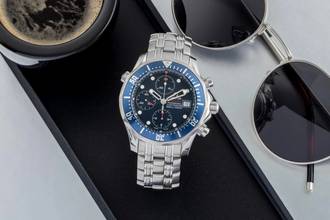 Thumbnail von Omega Seamaster Diver 300 M Chronograph Stahl Automatik Herrenuhr 2225.80.00