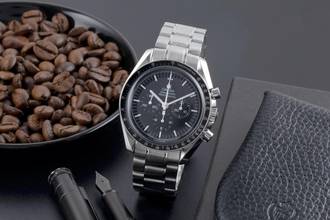 Thumbnail von Omega Speedmaster Professional Moonwatch Handaufzug Stahl Herren Ref. 3570.50.00 B&P 2005