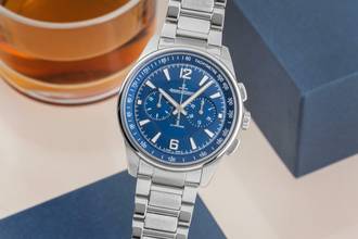 Thumbnail von Jaeger-LeCoultre Polaris Chronograph Stahl Automatik Ref. Q9028180 Papiere 2021