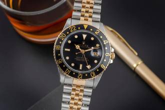 Thumbnail von Rolex GMT-Master Stahl / Gold Automatik Herrenuhr Oyster Perpetual Ref. 16753