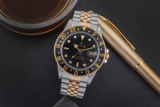 Thumbnail von Rolex GMT-Master Stahl / Gold Automatik Herrenuhr Oyster Perpetual Ref. 16753