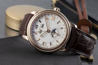 Thumbnail von Blancpain Léman 18k (0,750) Rotgold Automatik Herrenuhr Ref. 3563-3642 Limited