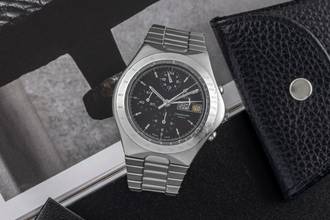 Thumbnail von Omega Speedmaster Mark V German Version Stahl Automatik Ref. 376.0806 Vintage