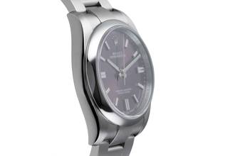 Thumbnail von Rolex Oyster Perpetual 36 Red Grape Edelstahl Automatik Herrenuhr Ref 116000 B&P