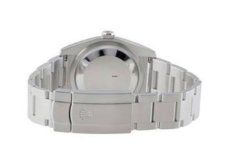 Thumbnail von Rolex Oyster Perpetual 36 Red Grape Edelstahl Automatik Herrenuhr Ref 116000 B&P