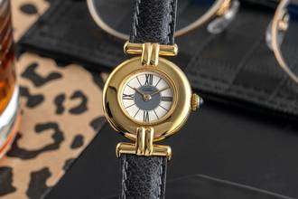 Thumbnail von Cartier Colisée must de Cartier Lady Vermeil 925 Silber Damenuhr Ref. 590002