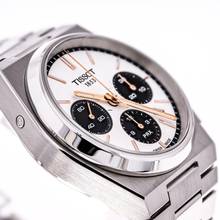 Thumbnail von Tissot PRX Chronograph Panda – T137.427.11.011.00 – like NEW – 2023 Full Set