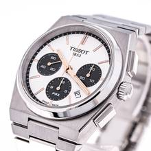 Thumbnail von Tissot PRX Chronograph Panda – T137.427.11.011.00 – like NEW – 2023 Full Set