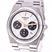Thumbnail von Tissot PRX Chronograph Panda – T137.427.11.011.00 – like NEW – 2023 Full Set