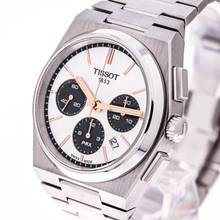 Thumbnail von Tissot PRX Chronograph Panda – T137.427.11.011.00 – like NEW – 2023 Full Set
