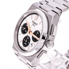 Thumbnail von Tissot PRX Chronograph Panda – T137.427.11.011.00 – like NEW – 2023 Full Set