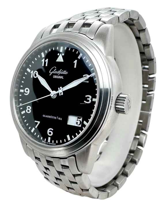  Glashütte Original Senator Navigator Panoramadatum Referenz 39-42-07-12-04 