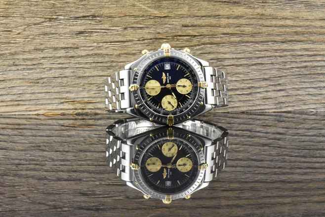  Breitling Chronomat 2025 Service - Stahl / Gold - Automatik - Vintage Full Set 