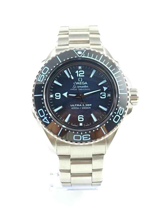  Omega Seamaster Ultra Deep 6000M Summer Blue Full Set , New watch 