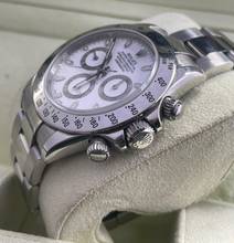 Thumbnail von Rolex Daytona Steel White Dial FULL set with box and papers Lc Austria y.2010 (long clasp)