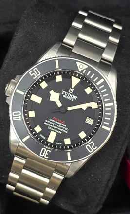  Tudor Pelagos LHD M25610TNL-0001 Titanium 500M Chronometer + Complimentary strap Unworn/New Condition Full Set 1-2026 