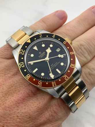  Tudor Black Bay GMT S&G / 79833MN / Full Set / verklebt 