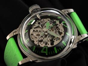 Thumbnail von U-Boat U-65 AUTOMATIC 44mm SS GREEN Ref.3344 Full Set Neu