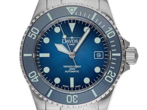  Davosa Ternos Diver Ref.161.554.40 Full Set Neu 
