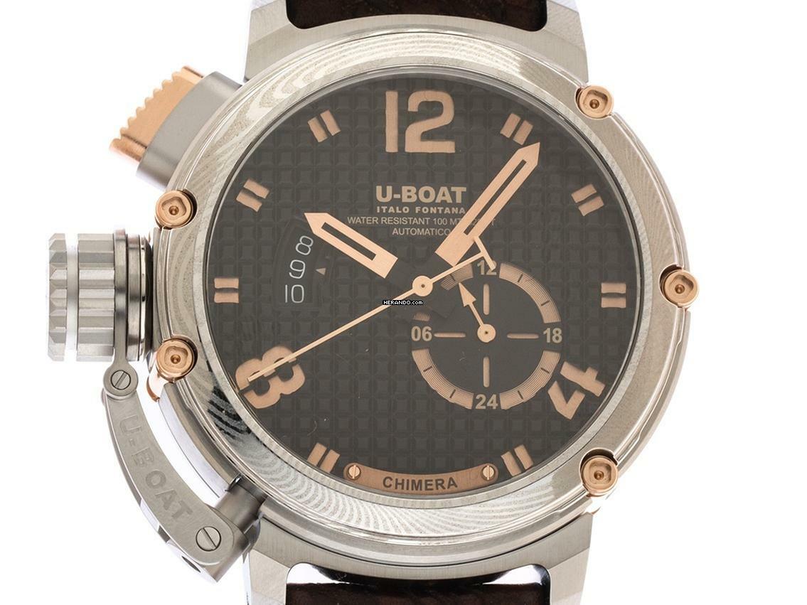 Thumbnail von U-Boat Chimera DAMASCO BRONZE Ref.3006 Full Set Neu