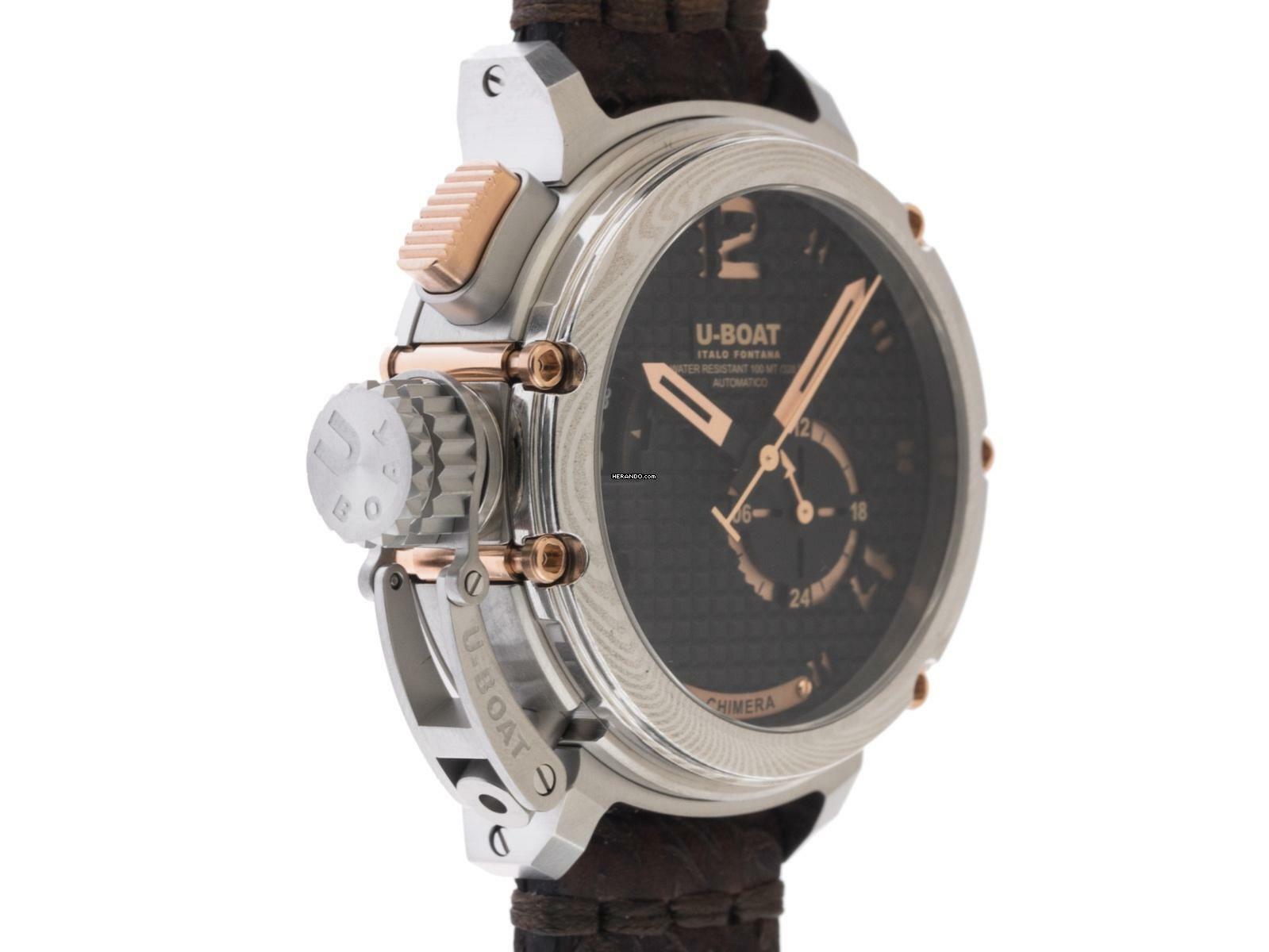 Thumbnail von U-Boat Chimera DAMASCO BRONZE Ref.3006 Full Set Neu