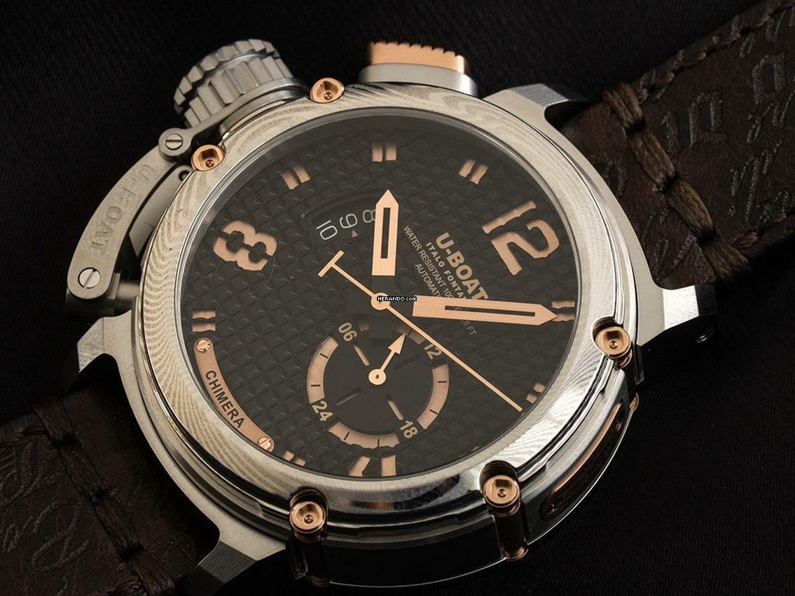 Thumbnail von U-Boat Chimera DAMASCO BRONZE Ref.3006 Full Set Neu