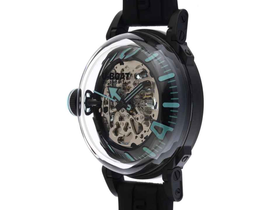  U-Boat U-65 AUTOMATIC 44mm PVD TURQUOISE Ref.3348 Full Set Neu 