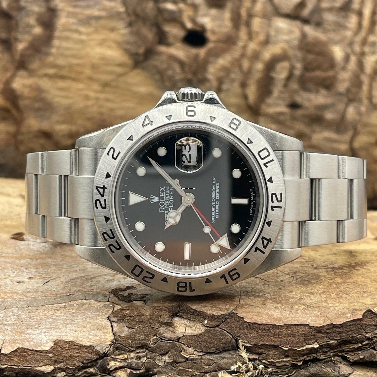 Thumbnail von Rolex Explorer II Explorer II - FULLSET 2004 LC100 - Ref. 16570 German FullSet