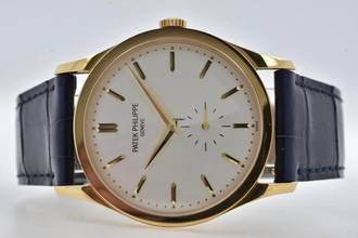 Thumbnail von Patek Philippe Calatrava 18k pink gold Roségold 5196J-001 LC100