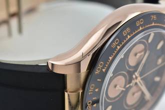 Thumbnail von Rolex Daytona Cosmograph 18k Rose Gold 116515LN Rubber Strap Oysterflex LC100