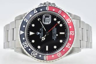 Thumbnail von Rolex GMT-Master II Coke 16710 - Rolex Service 2022 U-Series