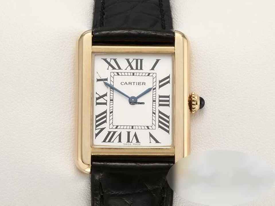  Cartier Tank Solo Edelstahl Gelbgold 750 2024 W1018755 Stahl Gold Damen 