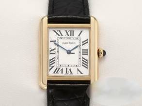 Thumbnail von Cartier Tank Solo Edelstahl Gelbgold 750 2024 W1018755 Stahl Gold Damen
